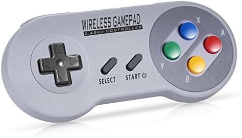 Zeato 2.4GHz Wireless Controller for SNES/SFC Classic Edition ...