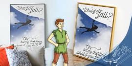 Would You Like an Adventure Now Peter Pan Quote Poster