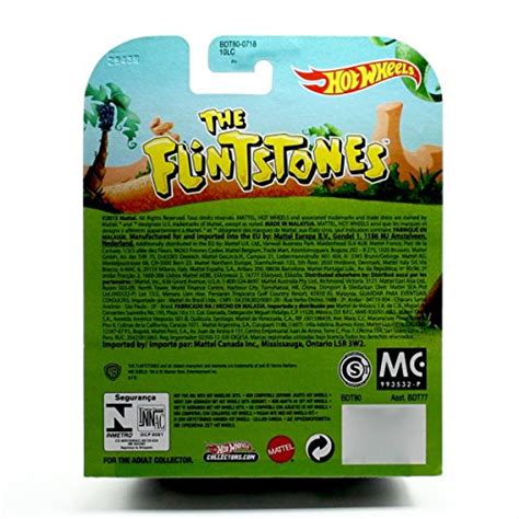 Hot Wheels The FLINTMOBILE The Flintstones 2013 Retro Series Die Cast ...