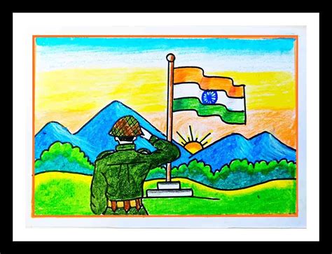 Easy and Simple Independence Day (15 August) Drawing Ideas for School ...