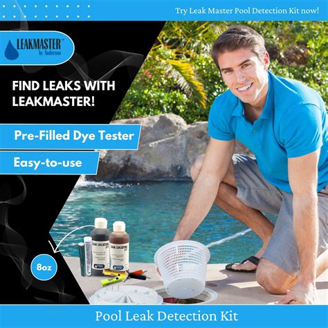 Snapklik.com : Pool Leak Dye Test Refill For Leakmaster - Spa/Party Pool Dye For Pool Leak ...