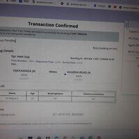EaseMyTrip.com — Train ticket booking not confirmed but transaction is ...