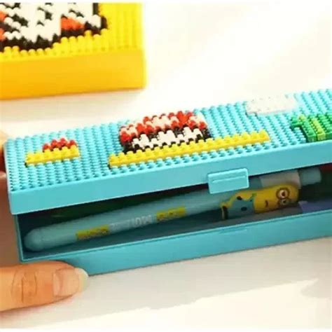 Super Mario Building Blocks Toy Pencil Box