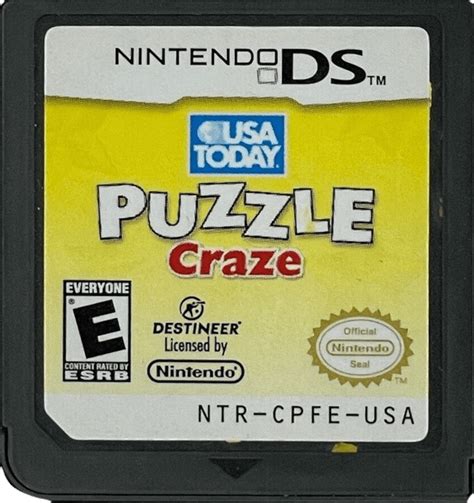USA Today Puzzle Craze Images - LaunchBox Games Database