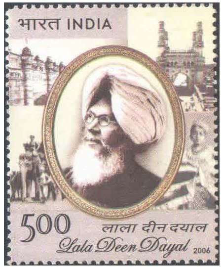 India 2006 Lala Deen Dayal (Indian Pioneer Photographer) Postage Stamp ...