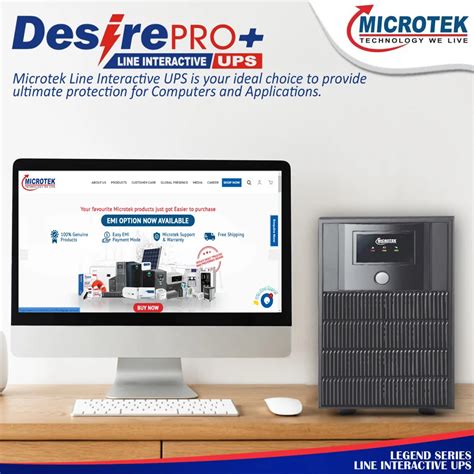 Buy UPS for Computers Desire Pro 2000 | Microtek