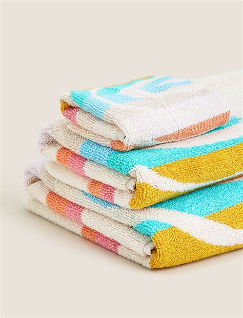 Buy Pure Cotton Rainbow Kids Bath Towel at Marks & Spencer