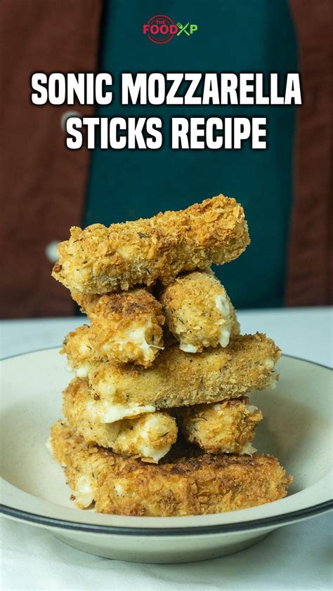 Sonic mozzarella sticks – Artofit