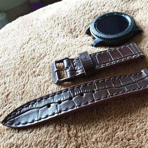 Samsung galaxy watch strap - Indianleathercraft