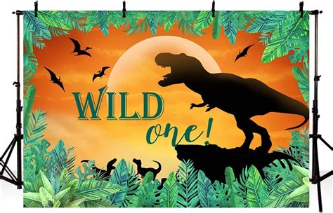 MEHOFOND 7x5ft Dinosaur Wild One Backdrop for Boy | Ubuy India