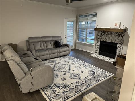 Roma Blue Medallion Area Rug 8x10 | At Home