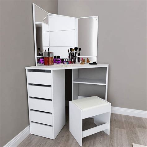 corner vanity table
