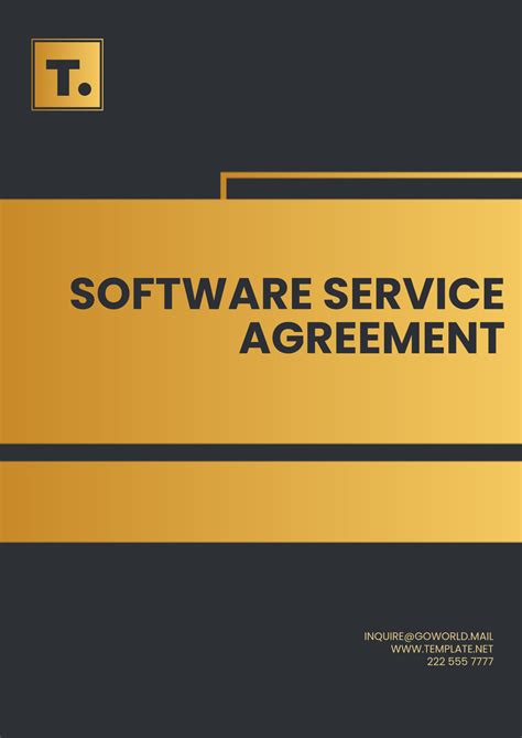 Free Service Agreement Templates, Editable and Printable