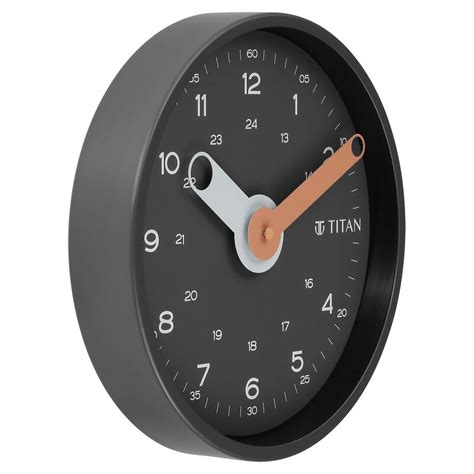 Buy Online Titan Modern Metallo Wall Clock - 25 cm x 25 cm - w0088ma01 ...