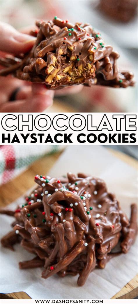 Chocolate Haystack Cookies 的图像结果