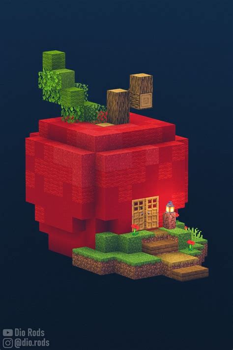 Image result for Minecraft Apple Farm Tutorial