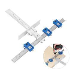 Global Cabinet Hardware Jig for Handles and Knobs Door Drawer Guide Jig ...