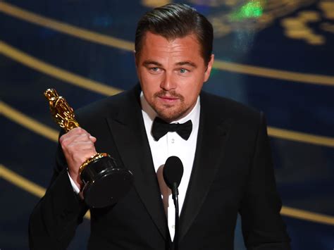 Leonardo DiCaprio wins first Oscar - Business Insider