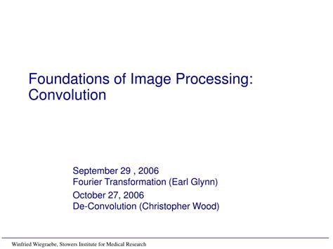 How Convolution Used in Image Processing 的图像结果