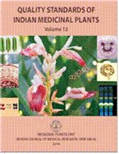 ICMR PUB: Quality standards of Indian medicinal plants.. Vol. 12 ...