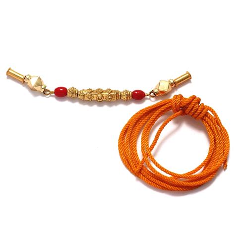 Buy Women's Muslim Thali with Mangalya Kayiru Microplated/Gold plated ...