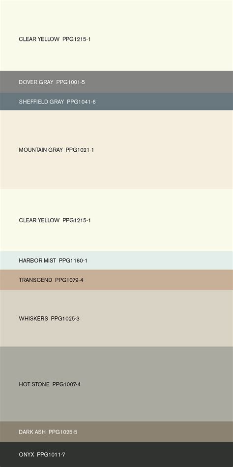 Porter Paint Color Palette Buy Interior Paint Palette 2 PPG Interior