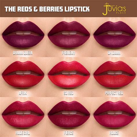 JUVIA’S PLACE- VELVETY MATTE LIPSTICK /PERFECT RED/