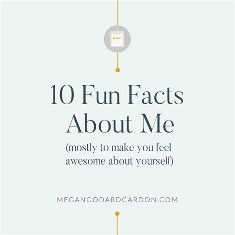 Fun Facts About Me Ideas - Free Math Worksheet Printable