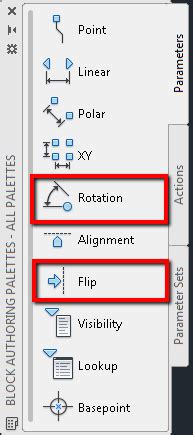 Image result for AutoCAD Dynamic Block Rotate