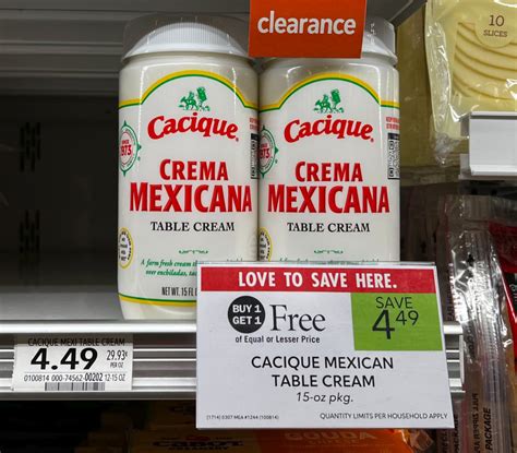 Cacique Crema Mexicana Table Cream Just $2 At Publix - iHeartPublix