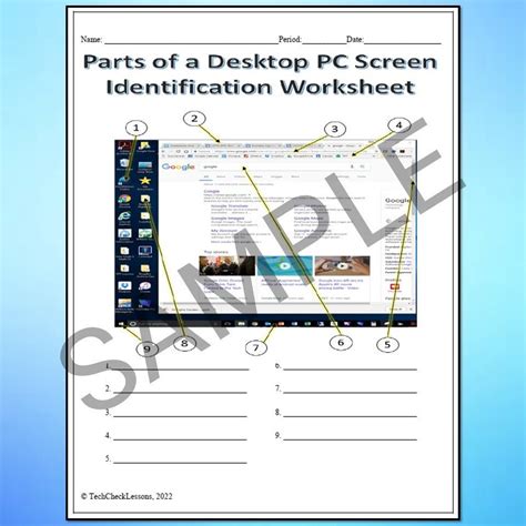 Computer Parts Labeling Worksheet 的图像结果
