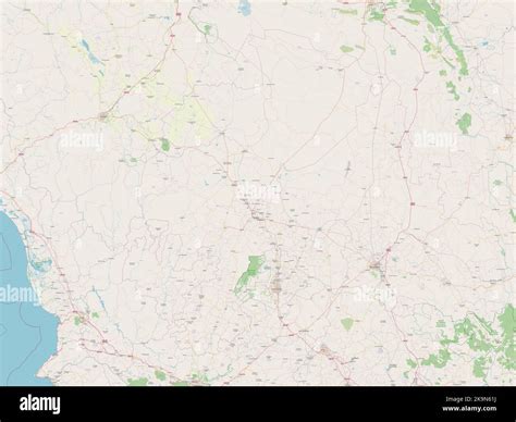 Zacatecas, state of Mexico. Open Street Map Stock Photo - Alamy