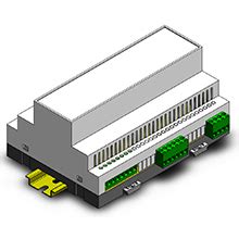 Gaurang Din Rail Modular Enclosure Dim 110 * 157 * 73.5mm 56 ...