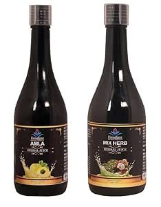 Vasudhara Natural And Healthy Amla Juice & Mix Herb Juice | Enriched ...