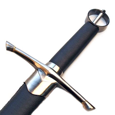 Ace Martial Arts Supply Medieval Knight Arming Sword with Scabbard: Buy ...