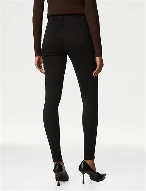 Buy High Waisted Super Skinny Jeans at Marks & Spencer