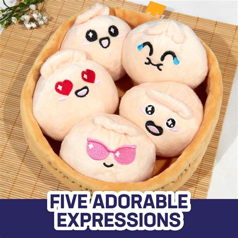 Snapklik.com : What Do You Meme Emotional Support Dumplings - Plush ...