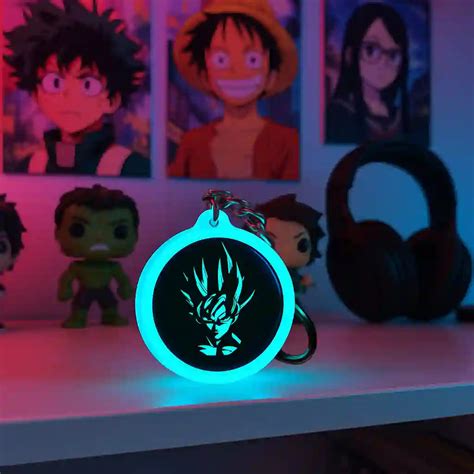 GOKU | Keychain | Glow in Dark – Mi Glow Store