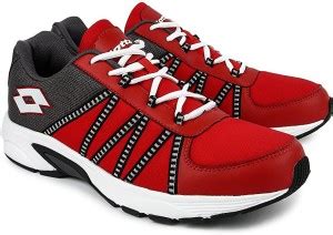 LOTTO Redon Running Shoes For Men - Buy Red/Grey Color LOTTO Redon ...