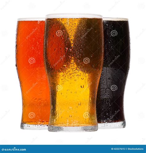 Pints of beer stock image. Image of import, choice, drink - 42227615