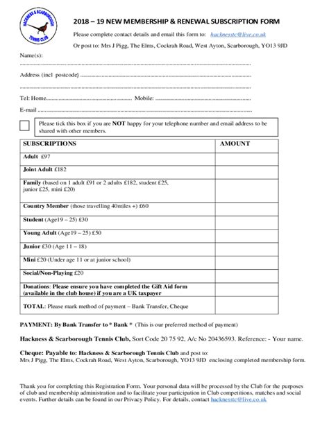 Fillable Online 3 Membership Renewal Letter Samples to ...