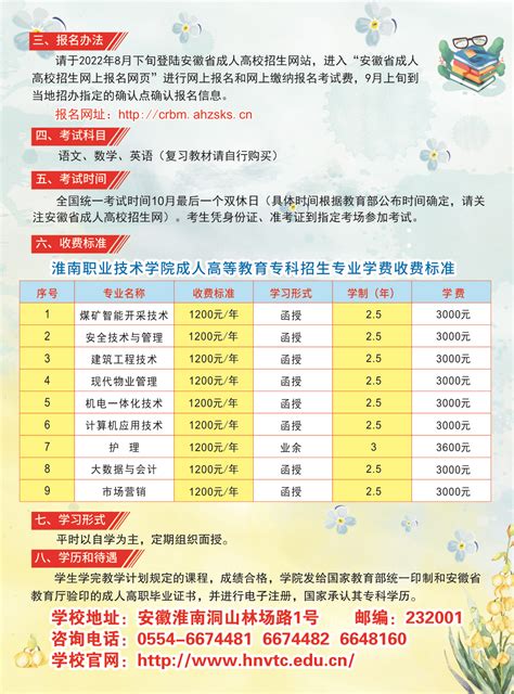 安徽省淮南2023年度成人高考专升本报考要求+报名详细流程 官方最新发布|中专网