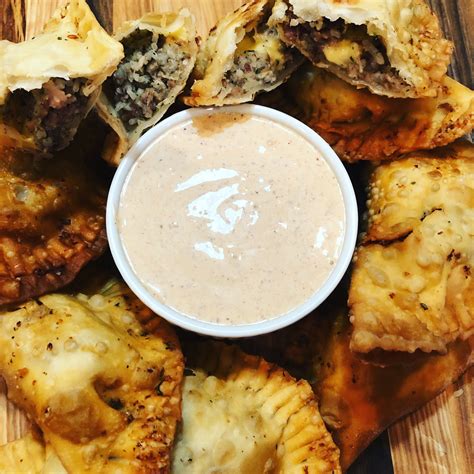 Chef Benji: Boudin Empanadas with a Creole Aioli Dipping Sauce