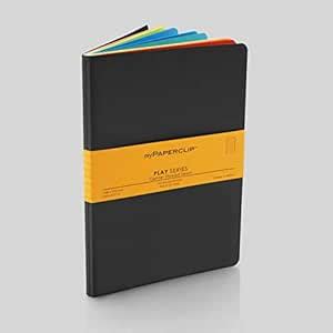 myPAPERCLIP Play Series Notebook | Center Thread Sewn | Back Squared ...