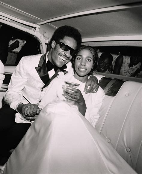 Stevie Wonder and his first wife, the brilliant... - Vintage Black ...