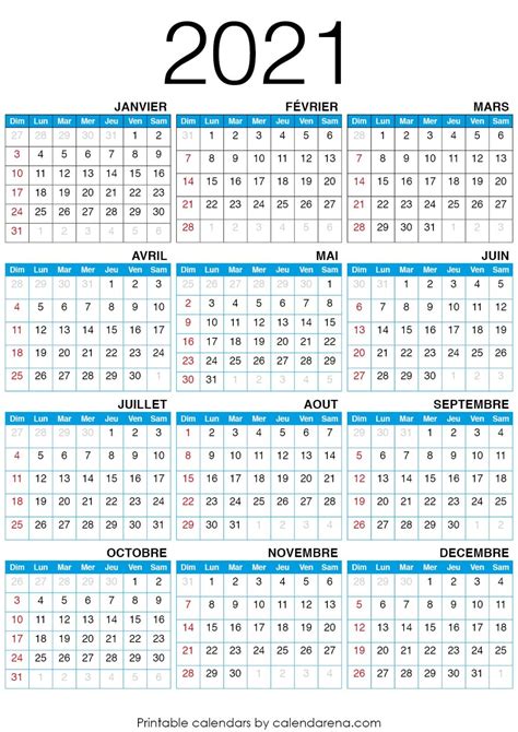 Calendario Infantil Del 2021 ® Listo Para Imprimir En Pdf Calendario ...