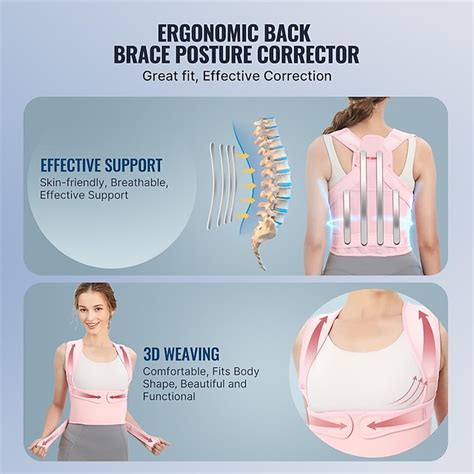 Back Brace Posture Corrector for Women: Shoulder Straightener ...