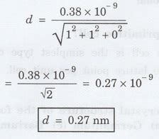 Image result for Solved Problems On Crystal Structure Example Movie