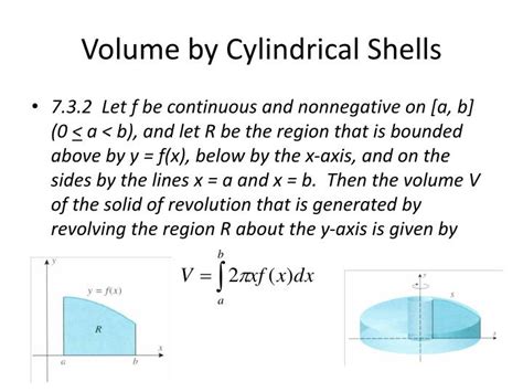 Image result for Volume by Cylindrical Shells Example