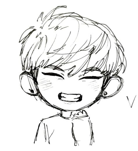 Bts Drawing Chibi Easy at GetDrawings | Free download